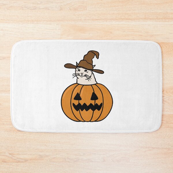 Item preview, Crying Cat Meme In Pumpkin For Halloween designed and sold by plumpjose.