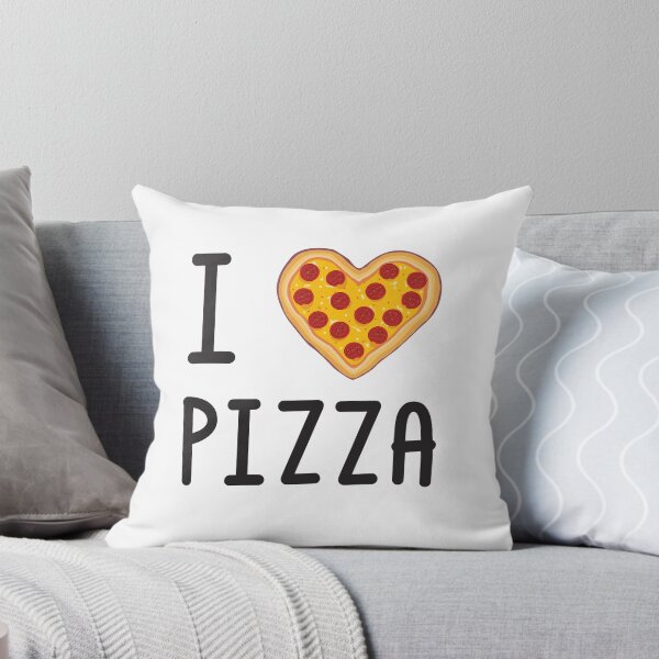 Item preview, I Love Pizza Heart Pepperoni for Pizza Lovers designed and sold by JustLivinLife.