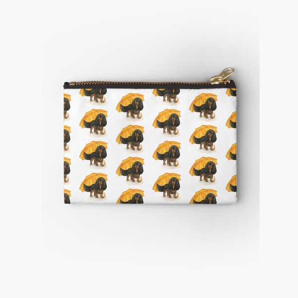 Item preview, Cavalier King Charles Spaniel - Yellow Umbrella Black and Tan designed and sold by jollyinu.