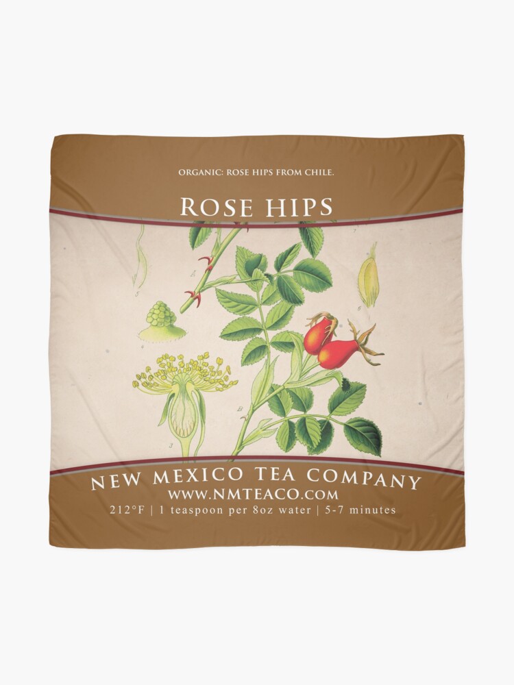 Rose Hips Organic Scarf By Nmteaco Redbubble