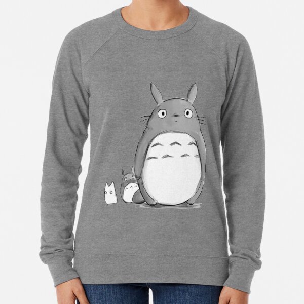 Totoro and Sprite Lightweight Sweatshirt