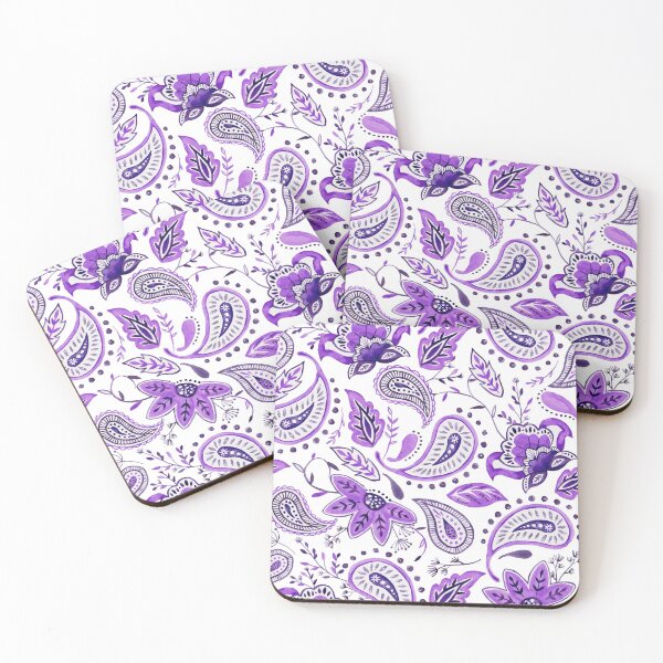 Item preview, Watercolor Purple Floral Paisley  designed and sold by Beatitudes Design.