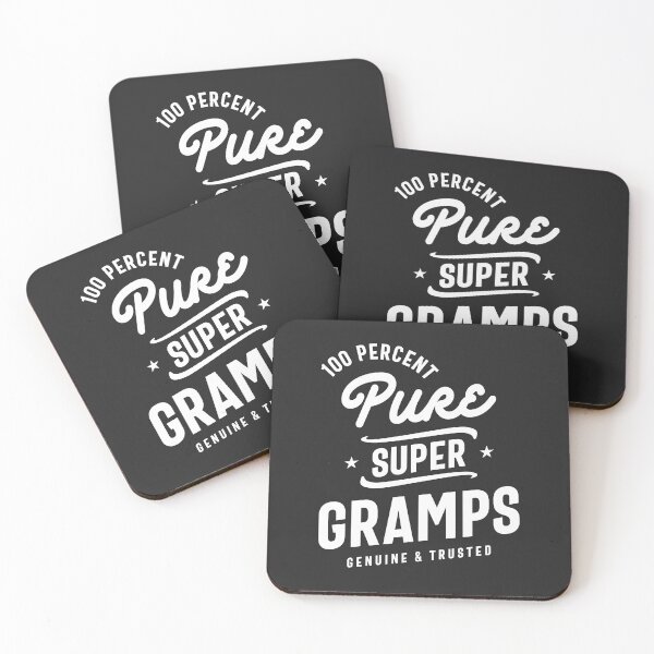 Item preview, Grandpa Gifts 100 Percent Pure Super Gramps Tee designed and sold by cidolopez.
