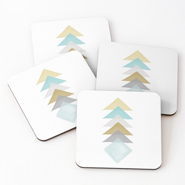 Item preview, Watercolor Abstract Triangles designed and sold by NordicStudio.