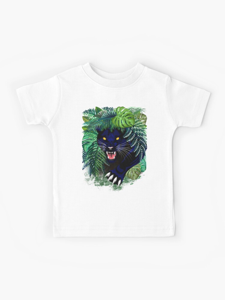 Black Panther T-Shirt - Jungle Animals- Wild Animals