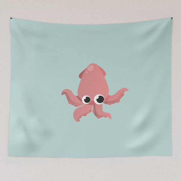 Item preview, The Pink Octopus designed and sold by EyeLoveAnimals.