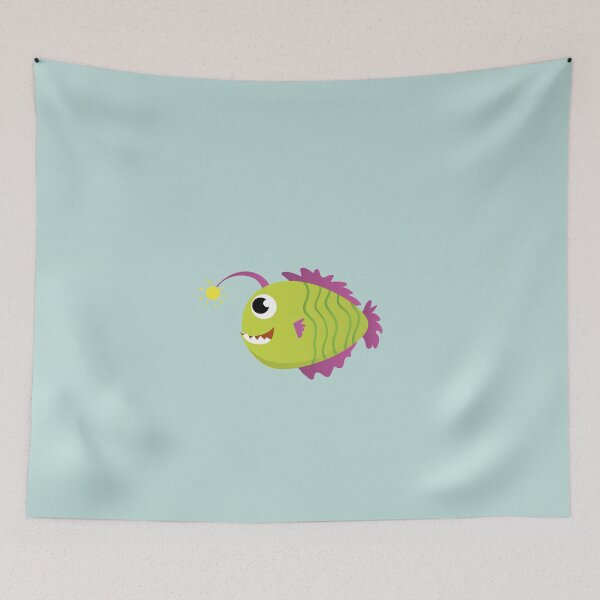 Item preview, The Mean Anglerfish  designed and sold by EyeLoveAnimals.