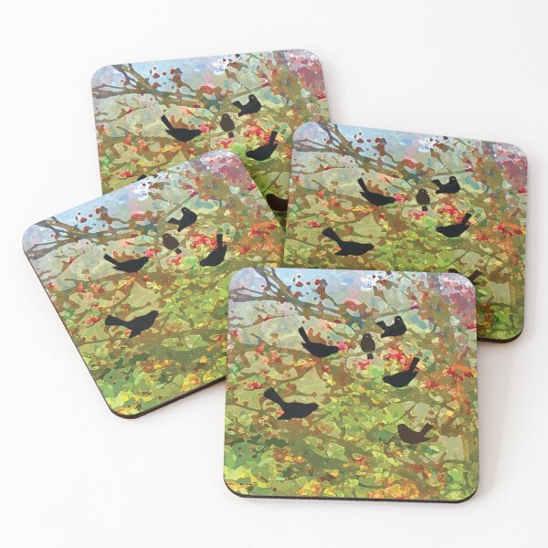 Item preview,  Blackbirds designed and sold by Marju Rose.