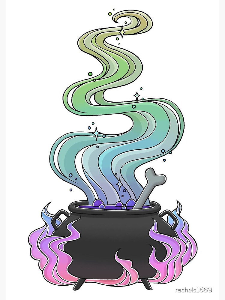 "Bubbling Cauldron" Spiral Notebook by rachels1689 | Redbubble