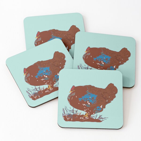 Item preview, Brown hen  designed and sold by Marju Rose.