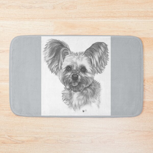 Item preview, Malti-Pom Portrait in Graphite designed and sold by BarbBarcikKeith.