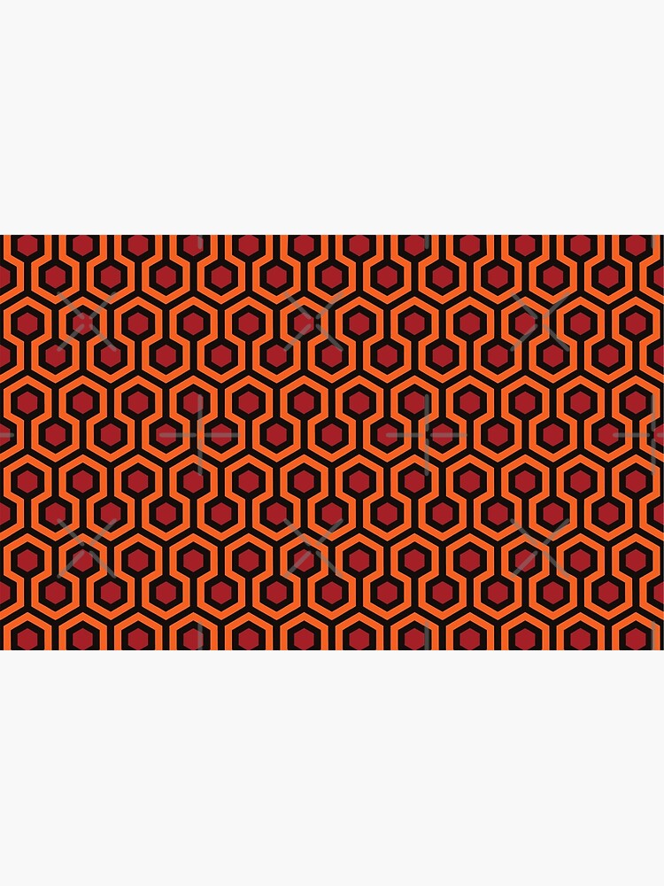 "The Shining carpet VECTOR repeating floor pattern 237 overlook hotel" Canvas Print by goatboyjr ...