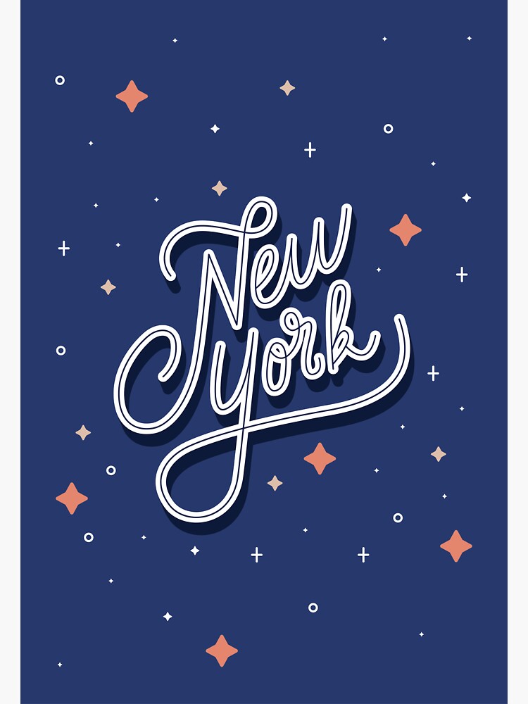 New York Independent Bookstores City Map by esztersletters