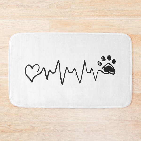 Item preview, Heartbeat dog cat designed and sold by TShirtsByMs.
