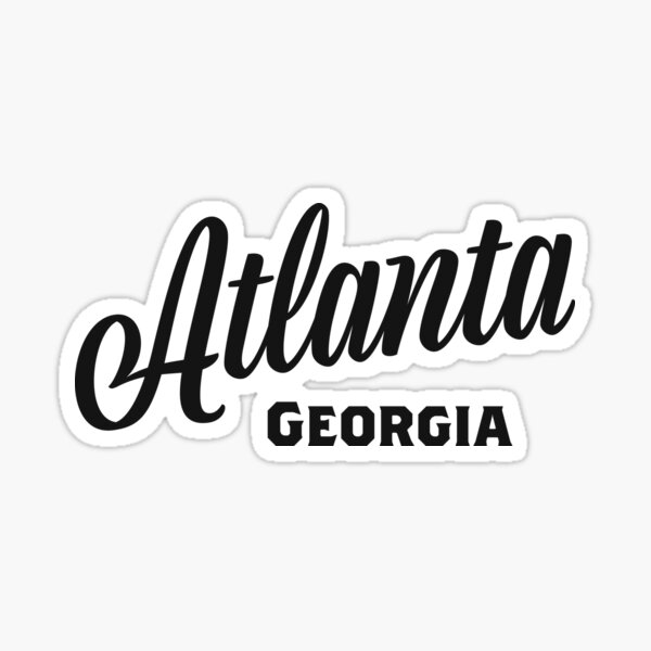 atlanta-georgia-sticker-by-mrfranklin-redbubble