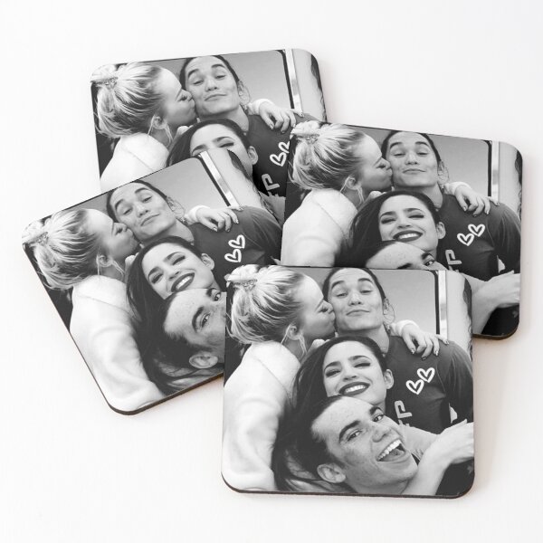 Core Four (Descendants 3 Fanmade Merch) Coasters (Set of 4)