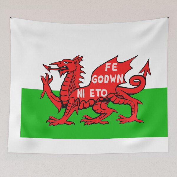 Item preview, Fe Godwn Ni Eto ar Yr Ddraig Goch designed and sold by DafyddEm.