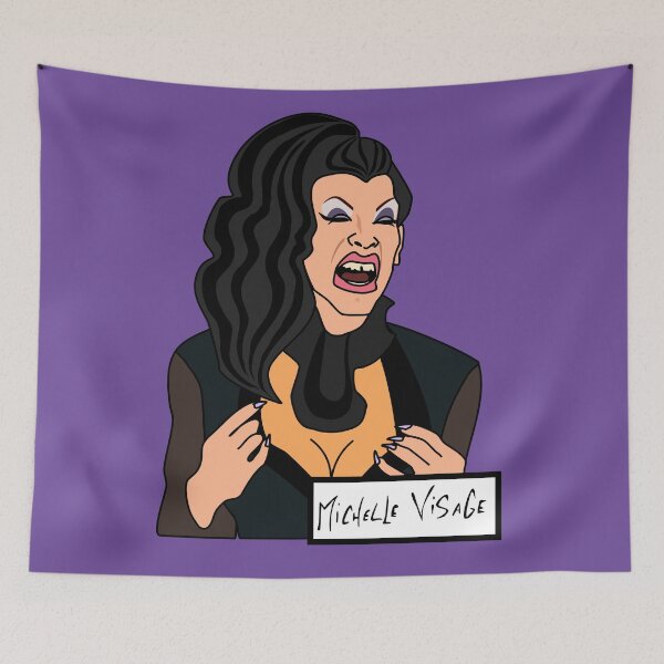Item preview, Sharon Needles Snatch Game designed and sold by Horrorshow Art.