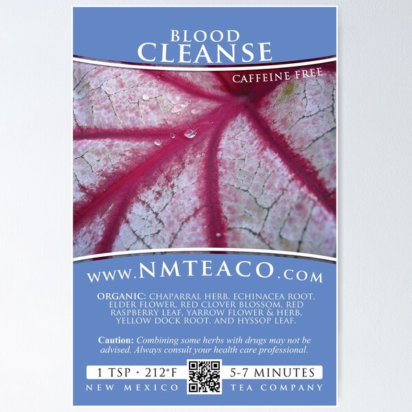 Item preview, Blood Cleanse - Organic designed and sold by NMTeaCo.
