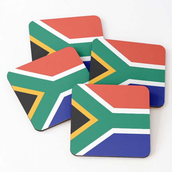 Item preview, South Africa flag designed and sold by flagshop.