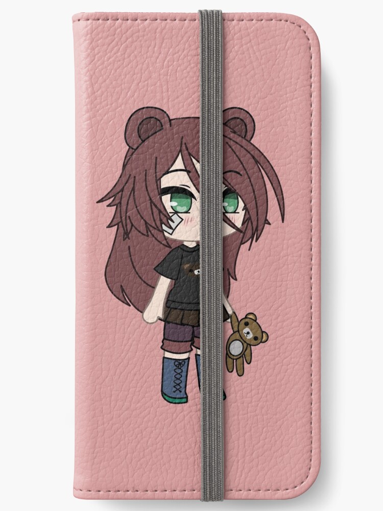 Cute Anime Girl - Gacha Edit iPhone Wallet for Sale by