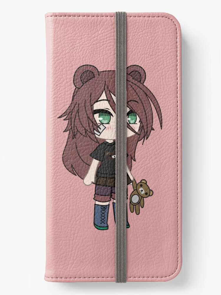 Cute Anime Girl - Gacha Edit iPhone Wallet for Sale by BambooBanana