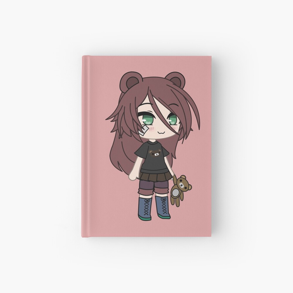 Gacha Life Series Magical Bear Girl Kaya Hardcover Journal By