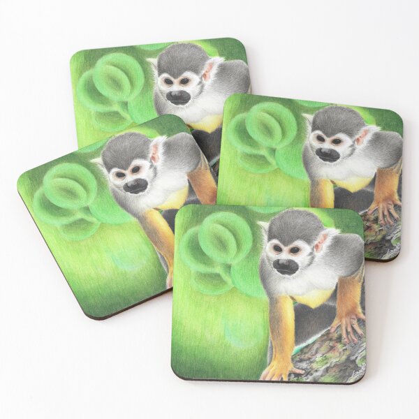 Item preview, Squirrel monkey designed and sold by SabinasArts.