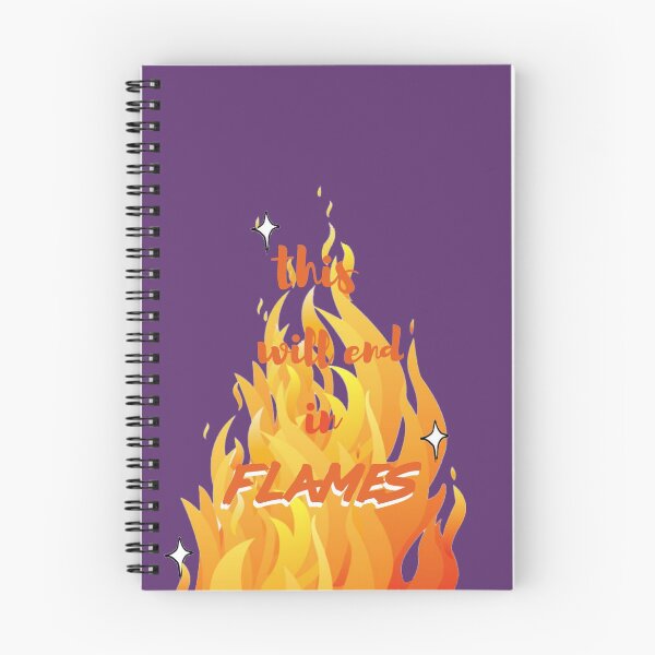 Item preview, This will end in flames, Carry On designed and sold by Nikkithereader.