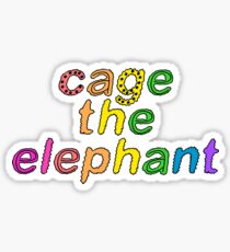 cage the elephant Sticker