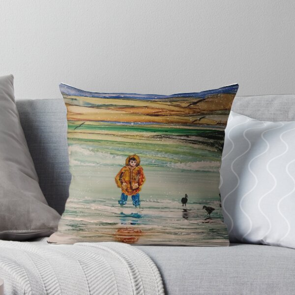 Item preview, Noche lluviosa en la playa designed and sold by Nancy Turner.