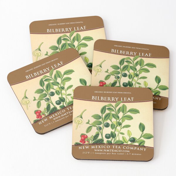 Item preview, Bilberry Leaf - Organic designed and sold by NMTeaCo.