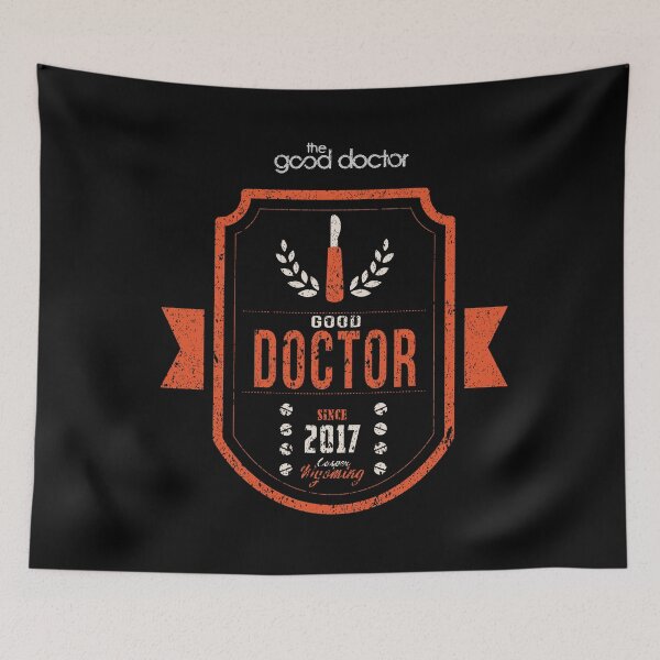 Item preview, THE GOOD DOCTOR: SINCE 2017 (GRUNGE STYLE) designed and sold by FunGangStore.