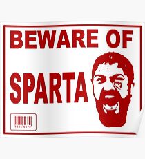 Beware of Sparta Poster
