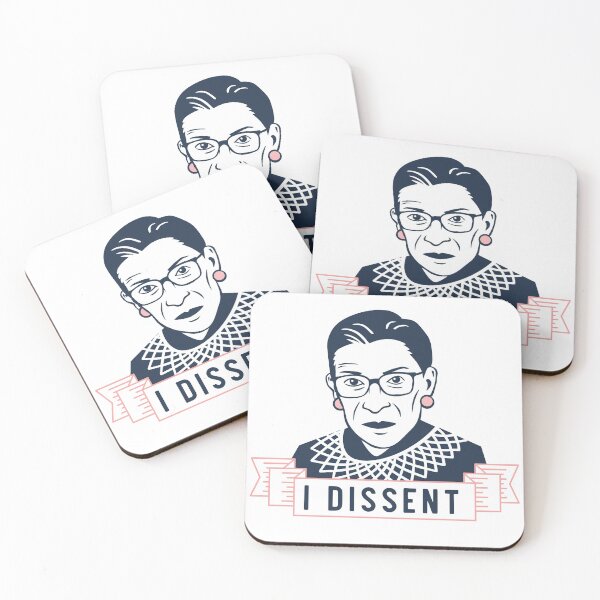 Item preview, Ruth Bader Ginsburg "I Dissent"  designed and sold by heartlocked.