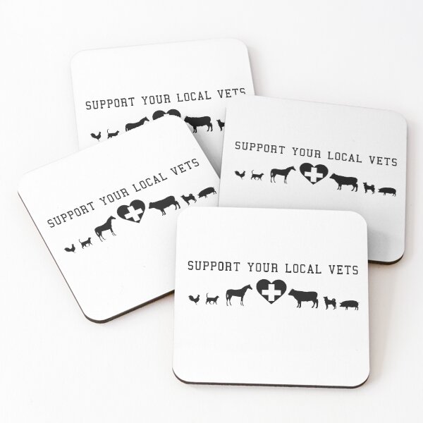 Item preview, Support Your Local Vets designed and sold by clarafornia.