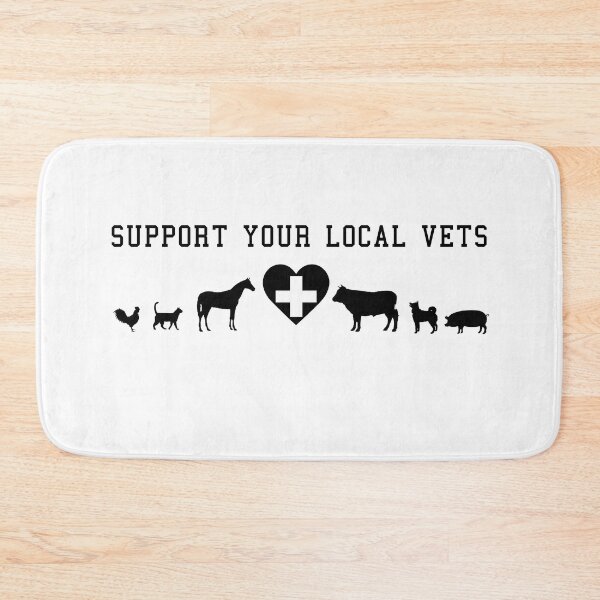 Item preview, Support Your Local Vets designed and sold by clarafornia.