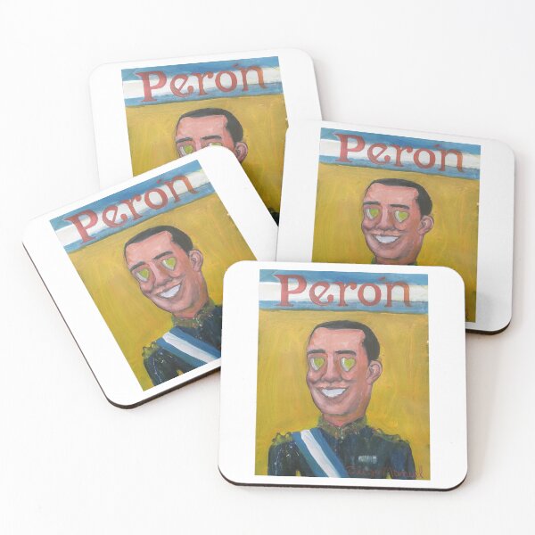 Item preview, Peron and hearts designed and sold by Diego Manuel Rodriguez.