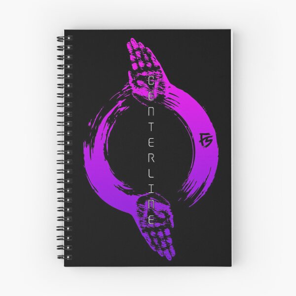 Item preview, Centerline - enso palms pink purple fade designed and sold by Featherscale.