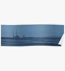 sandymount strand on a winters evening Poster