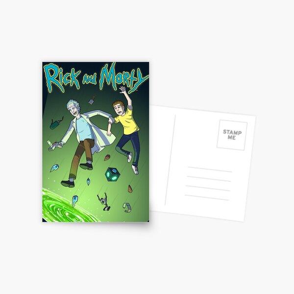 Oh Jeez, Rick! Postcard