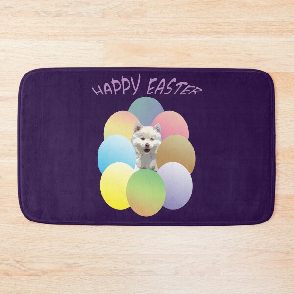 Item preview, Little white dog for Easter designed and sold by Astralia.