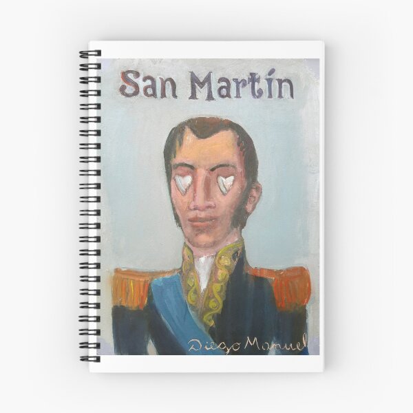 Item preview, San Martin and hearts designed and sold by Diego Manuel Rodriguez.