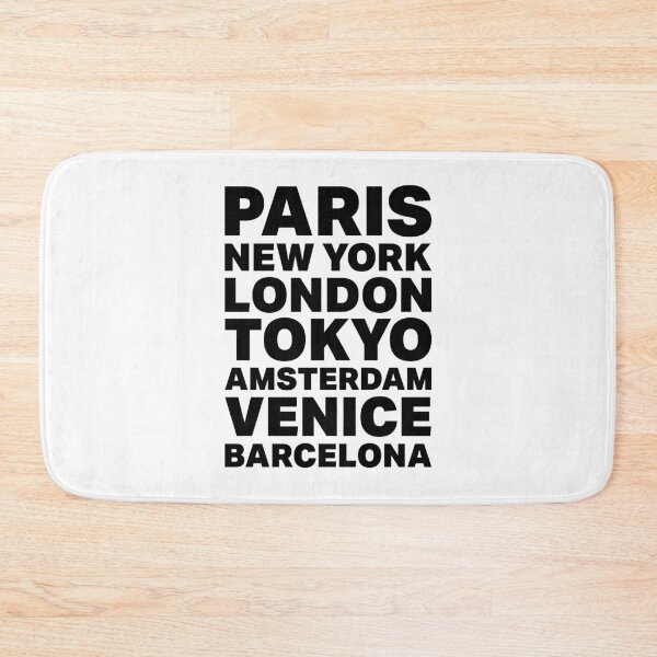 Item preview, Cities – White designed and sold by AlexVR.