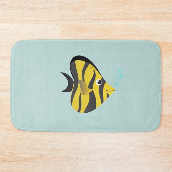 Item preview, Beautiful Yellow Spade Fish with Black Spots designed and sold by EyeLoveAnimals.
