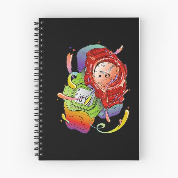 Item preview, Stylised Colourful Casio G-Shock Graphic designed and sold by PODLizardWizard.
