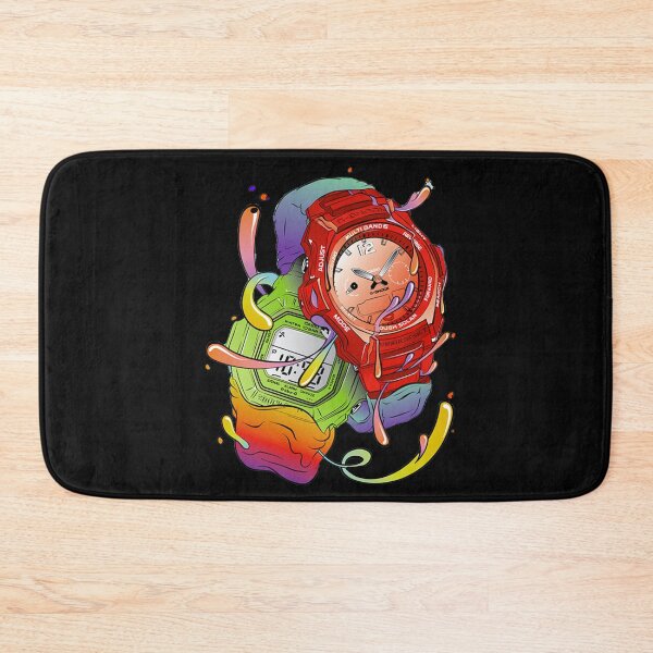 Item preview, Stylised Colourful Casio G-Shock Graphic designed and sold by PODLizardWizard.