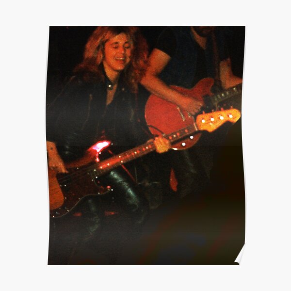 "Suzi Quatro Jiving" Poster for Sale by Guyzimijz Redbubble