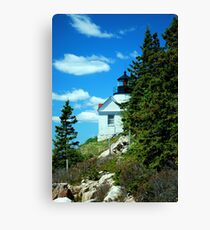 Different POV of Bass Cove Light Canvas Print