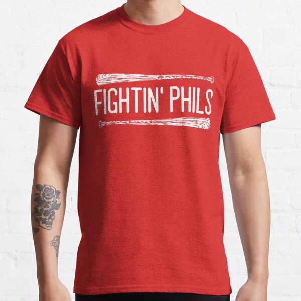 GrittyCityPhilly Fightin Phils Premium T-Shirt, Retro Vintage Style